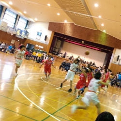 千葉県高等学校男女バスケットボール新人大会　トレーナー帯同